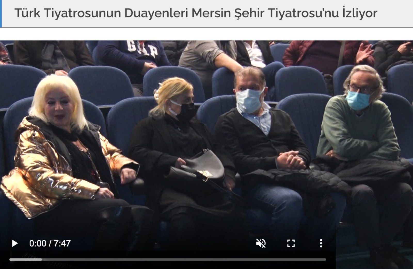 Türk Tiyatrosunun Duayenleri